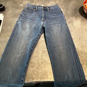 Madewell 90’s Straight-Leg denim Jeans 25 High Rise